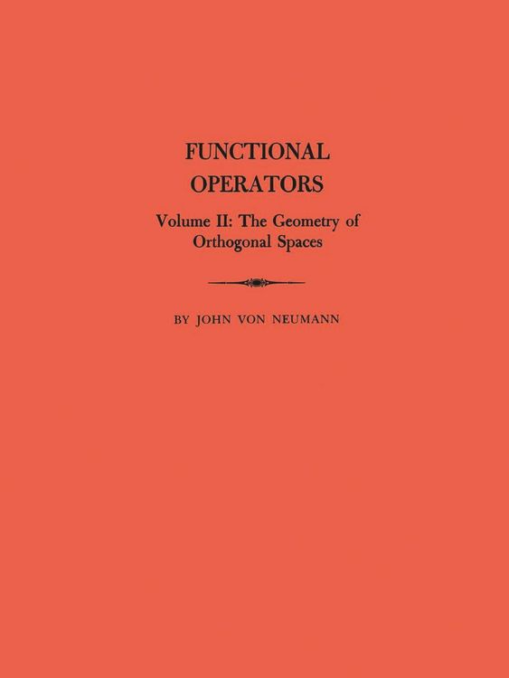 Produktbild: Functional Operators, Volume 2