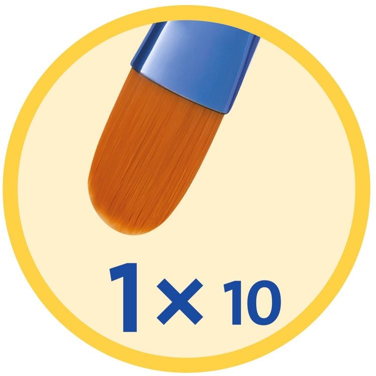 Produktbild: Pelikan Pinsel Premium, 8er Synthetikpinseln