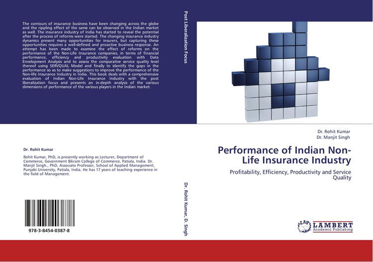Produktbild: Performance of Indian Non-Life Insurance Industry
