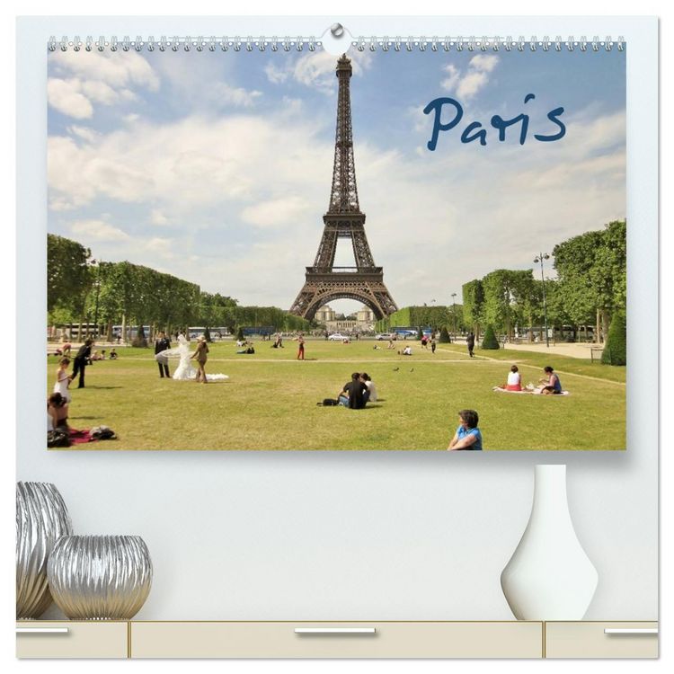 Produktbild: Paris (hochwertiger Premium Wandkalender 2026 DIN A2 quer), Kunstdruck in Hochglanz