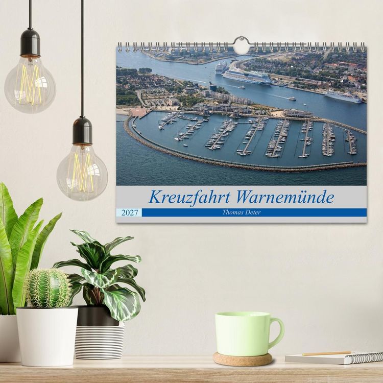 Produktbild: Kreuzfahrt Warnem&uuml;nde (Wandkalender 2027 DIN A4 quer), CALVENDO Monatskalender