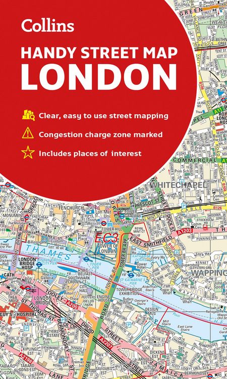 Produktbild: Collins London Handy Street Map