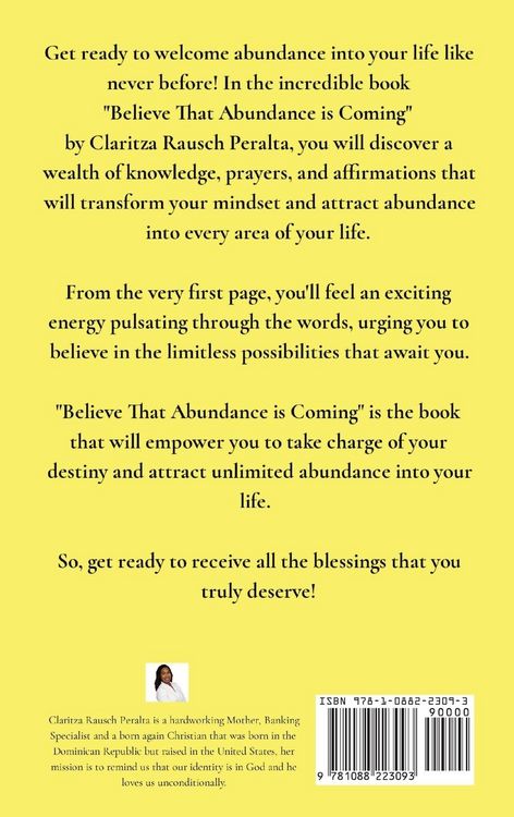Produktbild: Believe That Abundance Is Coming