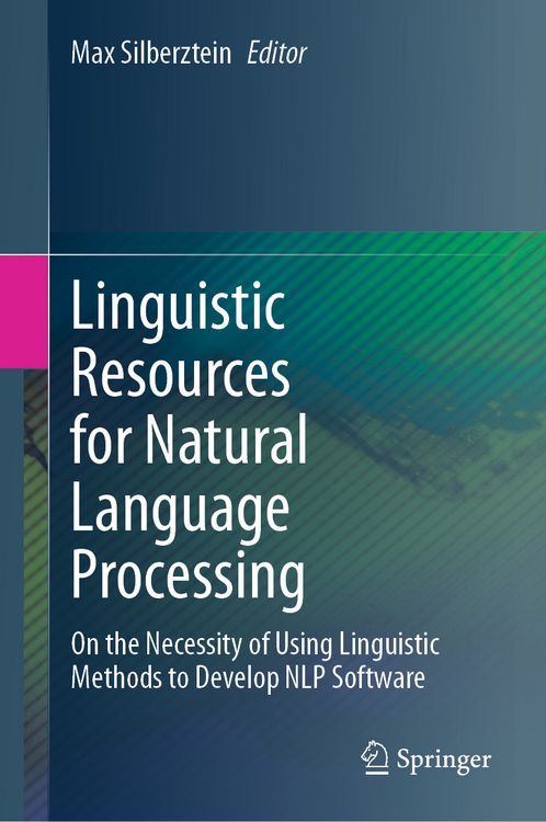 Produktbild: Linguistic Resources for Natural Language Processing