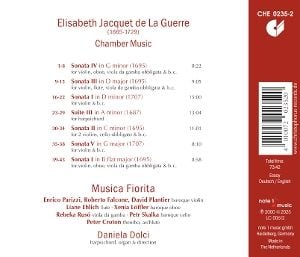 Produktbild: Elisabeth Jacquet de La Guerre: Chamber Music