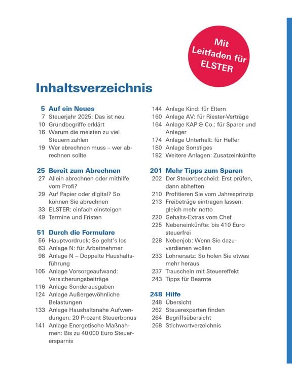 Produktbild: Steuererkl&auml;rung 2025/2026 - Arbeitnehmer, Beamte