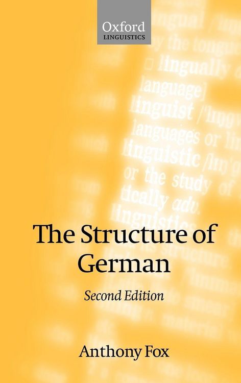 Produktbild: The Structure of German