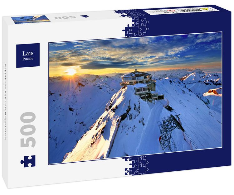 Produktbild: Lais Puzzle Schilthorn Schweiz Bergstation 500 Teile