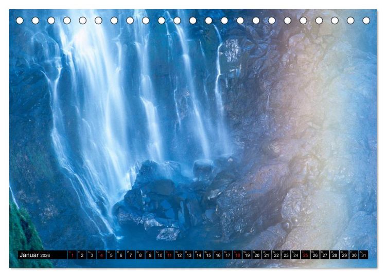 Produktbild: Victoria Wasserf&auml;lle (Tischkalender 2026 DIN A5 quer), CALVENDO Monatskalender