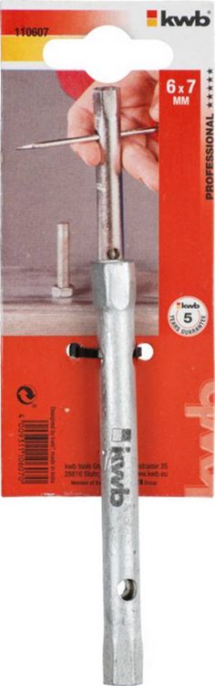 Produktbild: Kwb 110607 Rohrsteckschl&uuml;ssel 6 - 7mm 1 St&uuml;ck