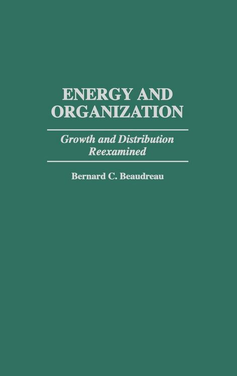 Produktbild: Energy and Organization