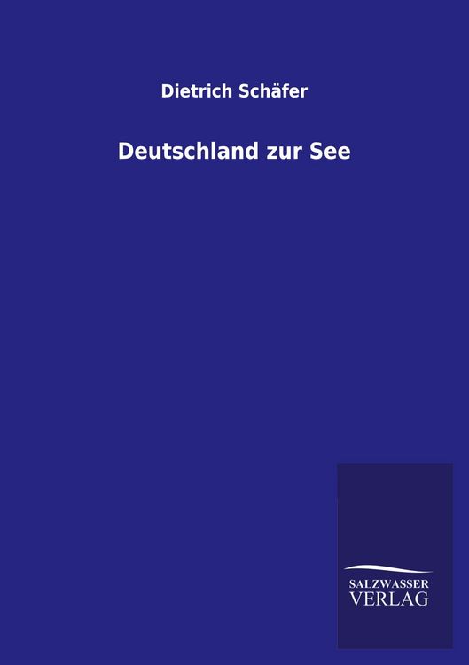 Produktbild: Deutschland zur See