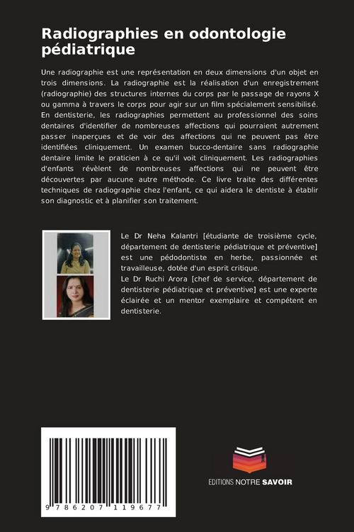 Produktbild: Radiographies en odontologie p&eacute;diatrique