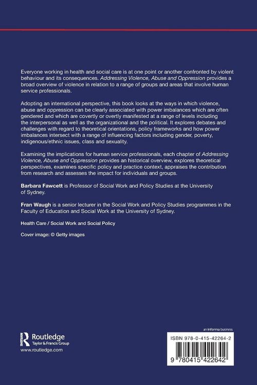 Produktbild: Addressing Violence, Abuse and Oppression