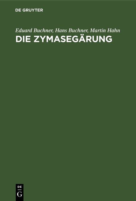 Produktbild: Die Zymaseg&auml;rung