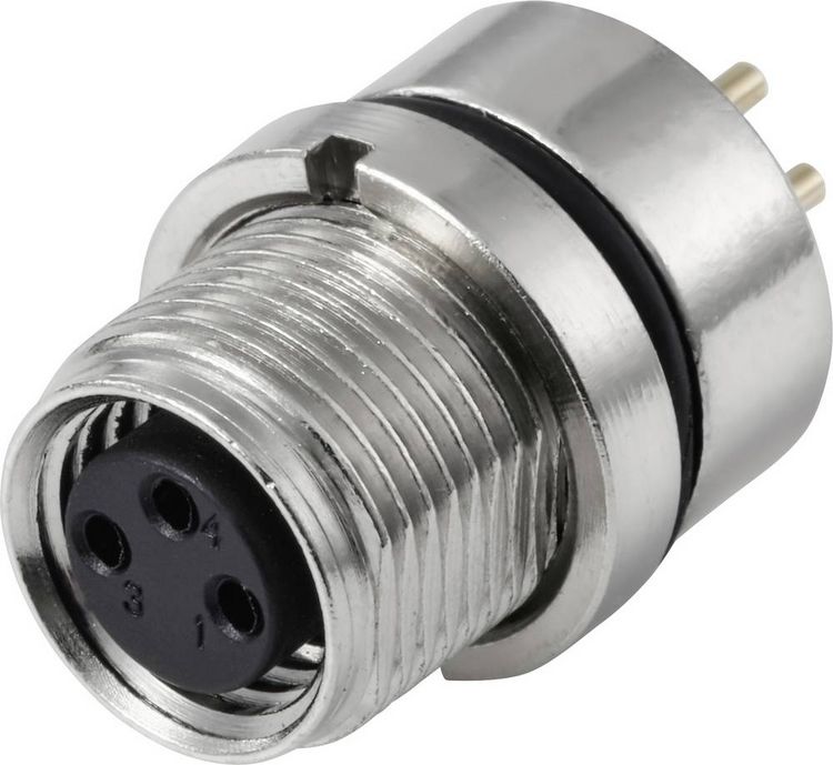 Produktbild: TRU COMPONENTS TC-13751884 Sensor/Aktor Einbaubuchse M8 x 1, M10 x 0.75 Buchse, Einbau Polzahl Sensoren: 3 1 St.