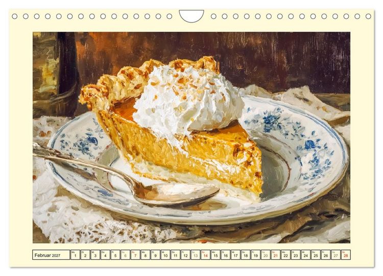 Produktbild: Pattiserie und Pinsel. Tortentr&auml;ume in kunstvoller &Ouml;loptik (Wandkalender 2027 DIN A4 quer), CALVENDO Monatskalender
