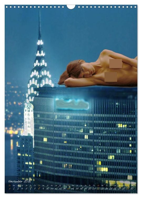 Produktbild: Big Apple Akt (Wandkalender 2026 DIN A3 hoch), CALVENDO Monatskalender
