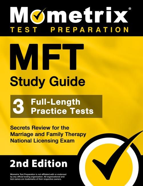 Produktbild: MFT Study Guide - 3 Full-Length Practice Tests, Secrets Review for the Marriage and Family Therapy National Licensing Exam