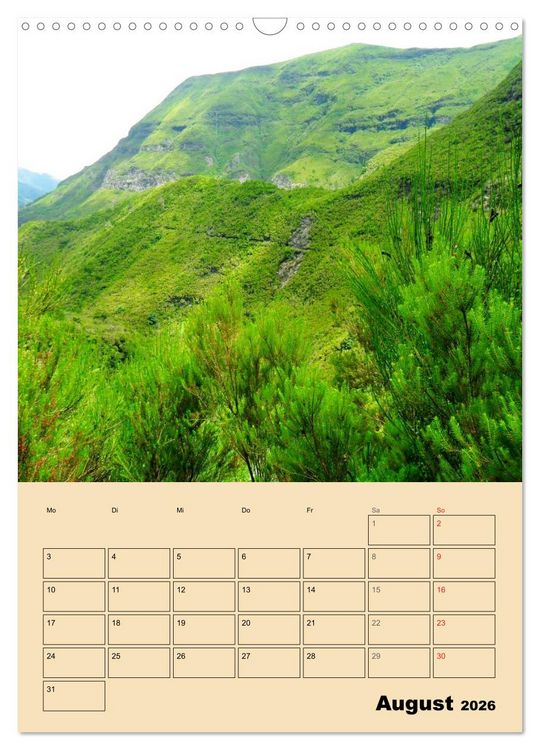Produktbild: Abenteuer Madeira (Wandkalender 2026 DIN A3 hoch), CALVENDO Monatskalender