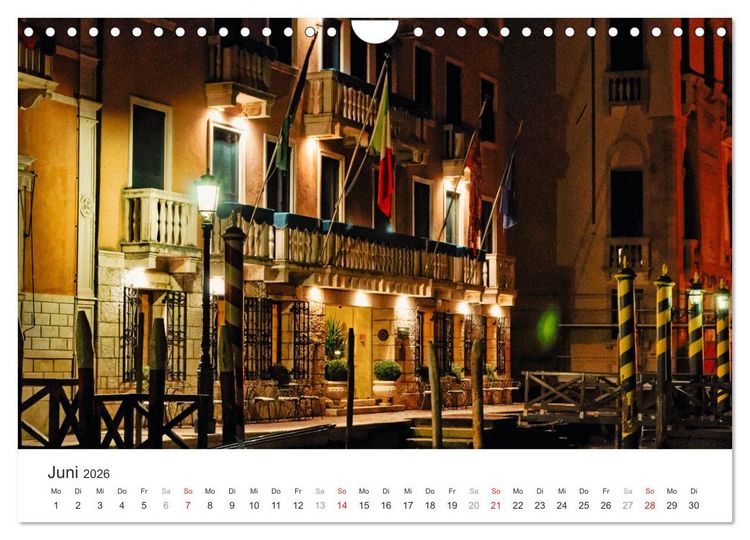 Produktbild: Das stille Venedig (Wandkalender 2026 DIN A4 quer), CALVENDO Monatskalender