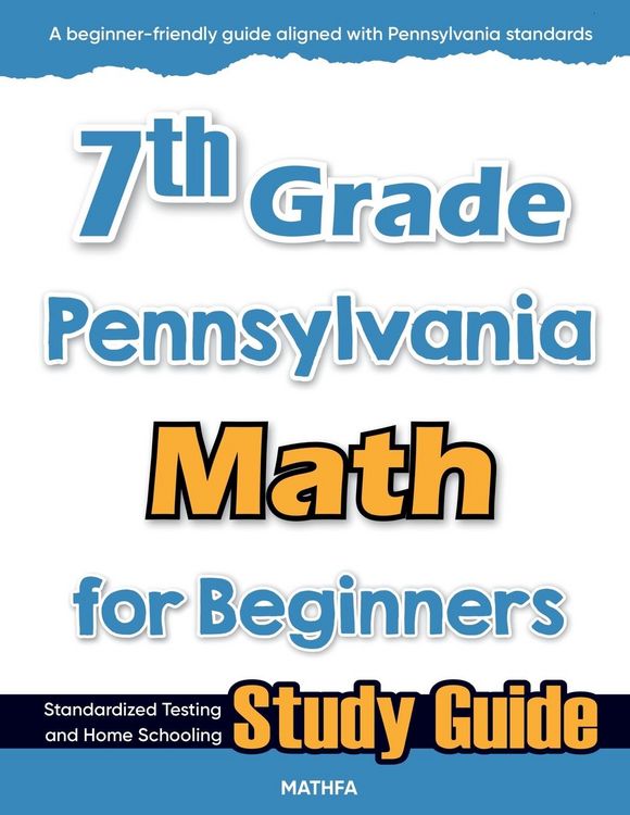 Produktbild: 7th Grade Pennsylvania Math for Beginners
