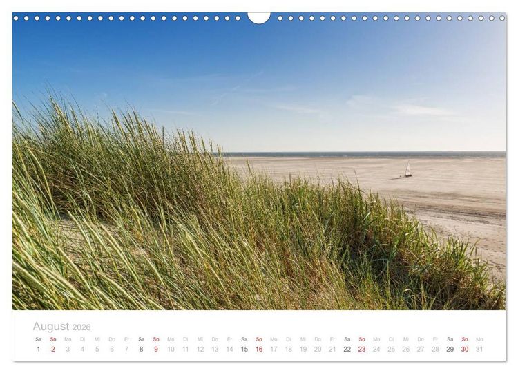 Produktbild: St. Peter-Ording (Wandkalender 2026 DIN A3 quer), CALVENDO Monatskalender
