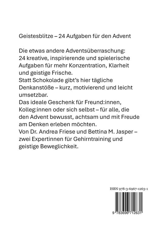 Produktbild: Geistesblitze