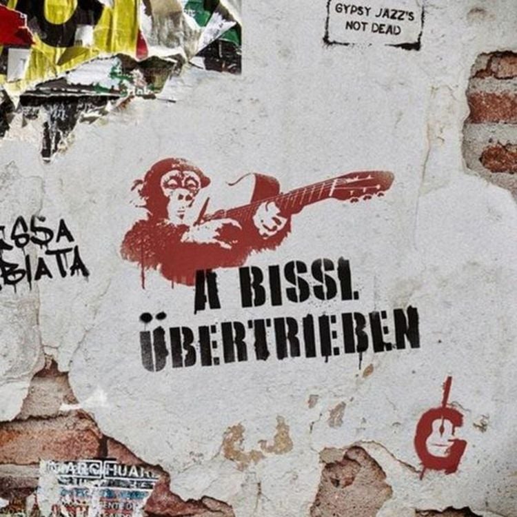 Produktbild: A bissl &uuml;bertrieben (LP)