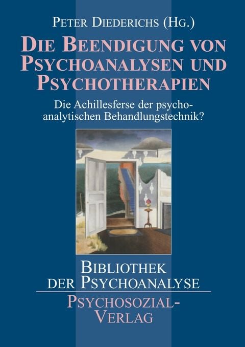 Produktbild: Die Beendigung von Psychoanalysen und Psychotherapien