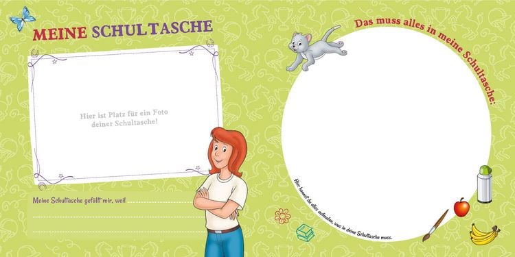 Produktbild: Bibi & Tina: Ab heute bin ich Schulkind! Mein Erinnerungsalbum zum Schulanfang