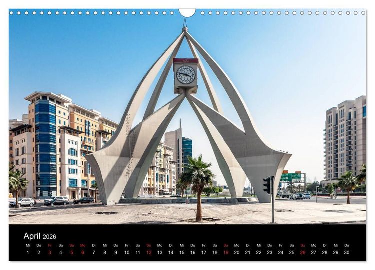 Produktbild: Faszination Dubai (Wandkalender 2026 DIN A3 quer), CALVENDO Monatskalender