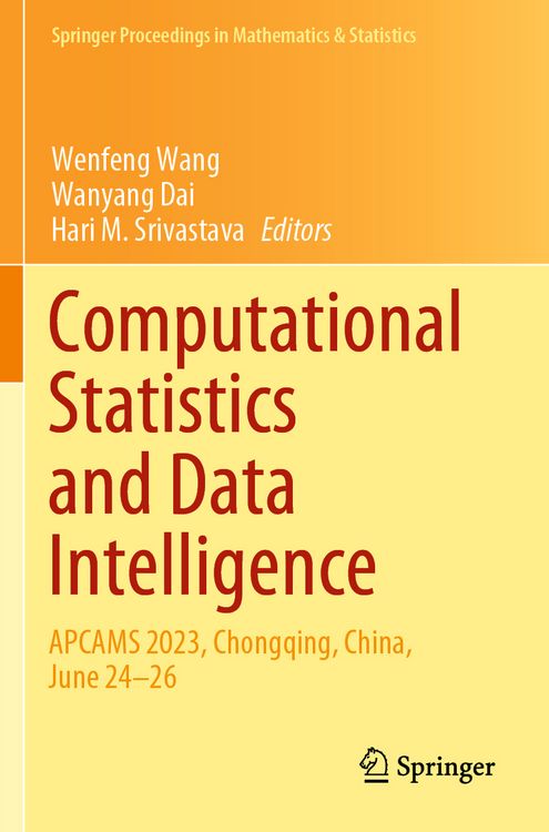 Produktbild: Computational Statistics and Data Intelligence