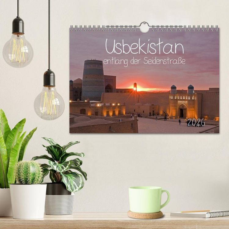 Produktbild: Usbekistan entlang der Seidenstra&szlig;e (Wandkalender 2026 DIN A4 quer), CALVENDO Monatskalender