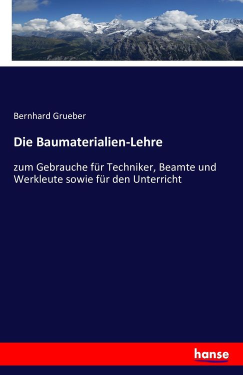 Produktbild: Die Baumaterialien-Lehre