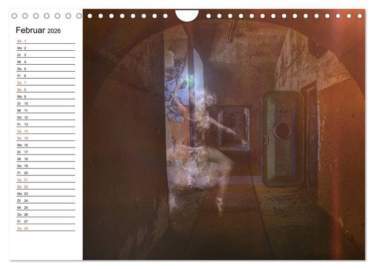 Produktbild: Geheimnisvolle Ballettwelt (Wandkalender 2026 DIN A4 quer), CALVENDO Monatskalender