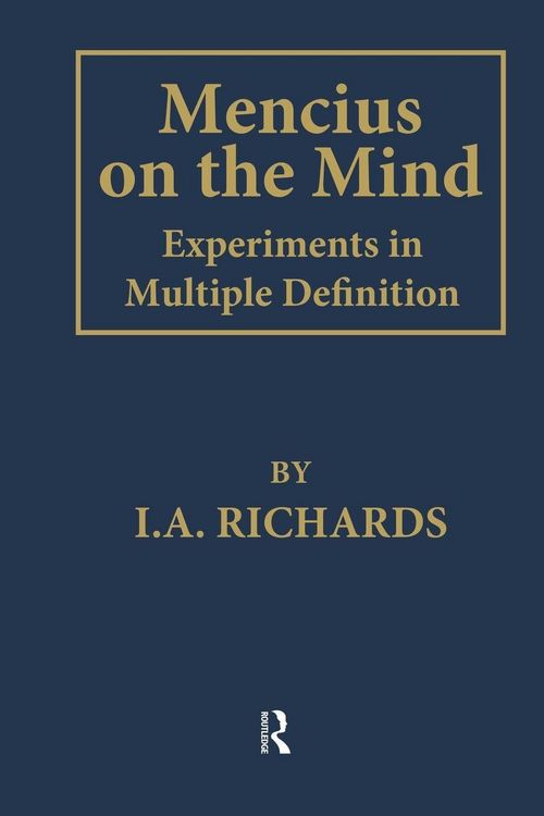 Produktbild: Mencius on the Mind