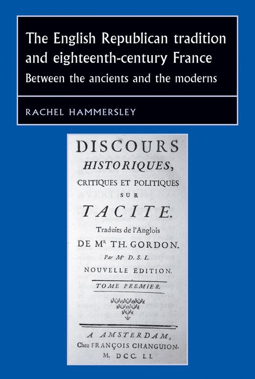 Produktbild: The English Republican tradition and eighteenth-century France