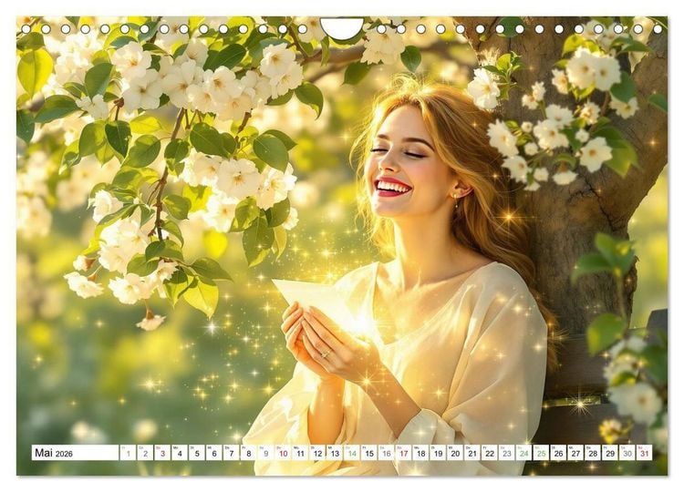 Produktbild: Lichtgefl&uuml;ster (Wandkalender 2026 DIN A4 quer), CALVENDO Monatskalender