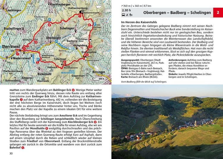 Produktbild: ROTHER Wanderf&uuml;hrer Kaiserstuhl