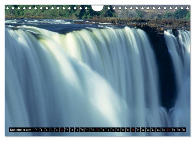 Produktbild: Victoria Wasserf&auml;lle (Wandkalender 2026 DIN A4 quer), CALVENDO Monatskalender