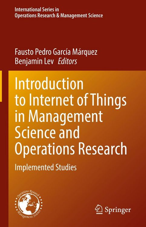 Produktbild: Introduction to Internet of Things in Management Science and Operations Research