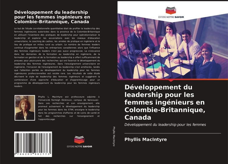 Produktbild: D&eacute;veloppement du leadership pour les femmes ing&eacute;nieurs en Colombie-Britannique, Canada