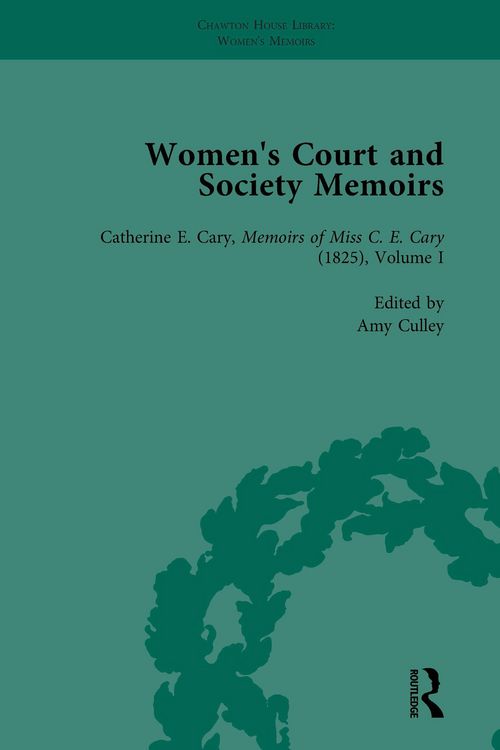 Produktbild: Women's Court and Society Memoirs, Part I Vol 3