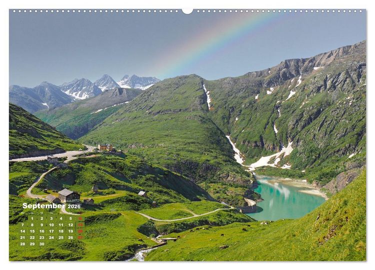 Produktbild: Gro&szlig;glockner, Alpen, Murmeltiere & mehr by VogtArt (hochwertiger Premium Wandkalender 2026 DIN A2 quer), Kunstdruck in Hochglanz