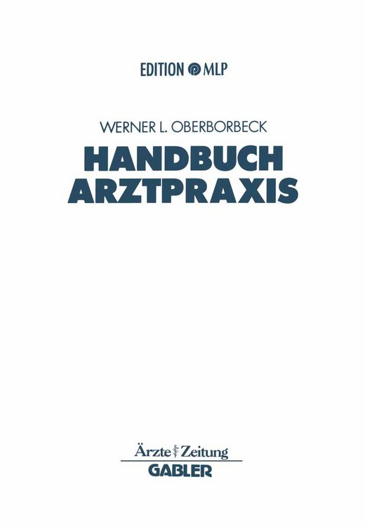 Produktbild: Handbuch Arztpraxis