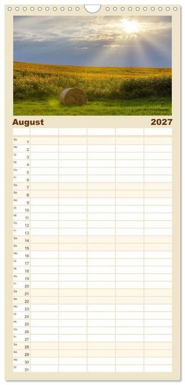 Produktbild: Familienplaner 2027 - Magische Stimmungen in Mecklenburg-Vorpommern mit 5 Spalten (Wandkalender, 21 x 45 cm) CALVENDO