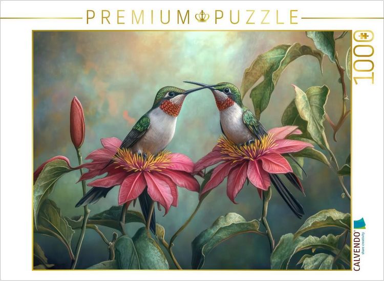 Produktbild: CALVENDO Puzzle Colibris | 1000 Teile Lege-Gr&ouml;&szlig;e 64x48cm Foto-Puzzle f&uuml;r gl&uuml;ckliche Stunden