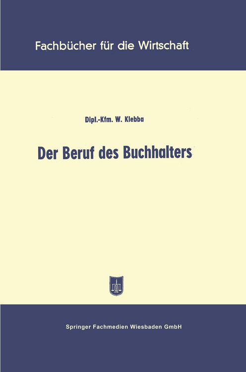 Produktbild: Der Beruf des Buchhalters