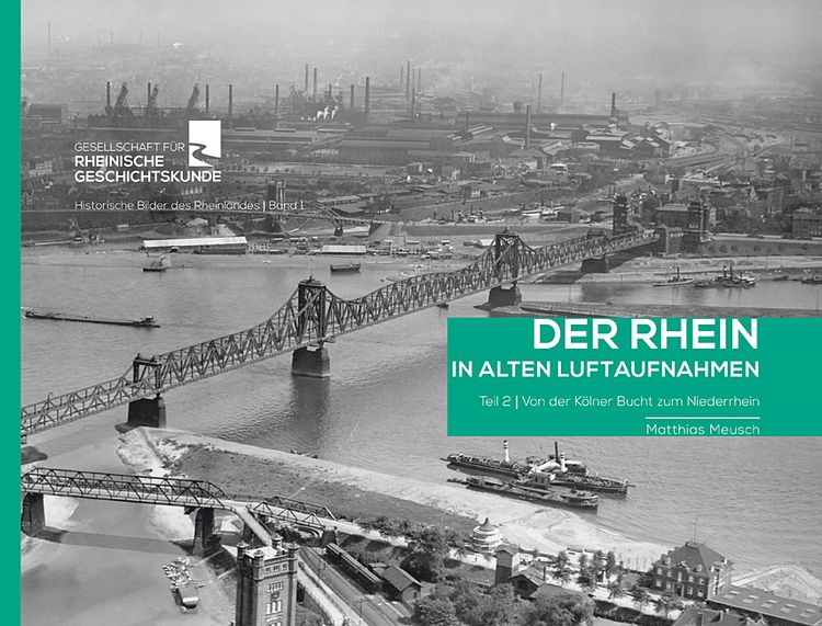 Produktbild: Der Rhein in alten Luftaufnahmen